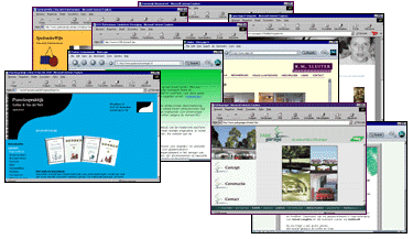 Eerder gemaakte websites